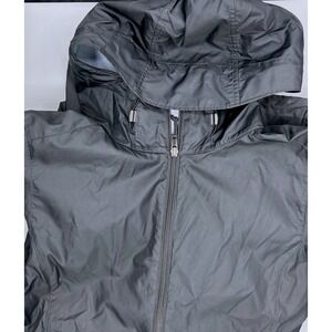 Columbia Women's Black Hooded Lightweight‎ Packable Windbreaker Jacket Size M